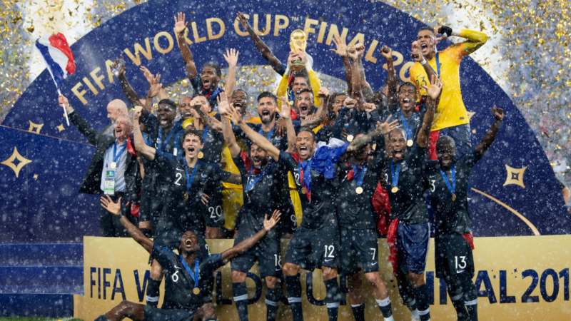 Số lượng đội tham dự vòng chung kết World cup tại các Châu lục